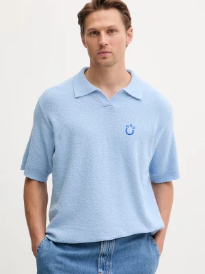 Obrázek produktu HUGO Blue svetrové polo pánské s bavlnou Sorinou