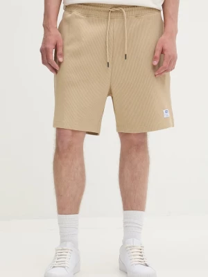 Obrázek produktu HUGO Blue teplákové šortky pánské s bavlnou béžová