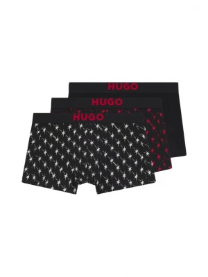 Obrázek produktu HUGO Boxerky ohnivá červená / černá / bílá
