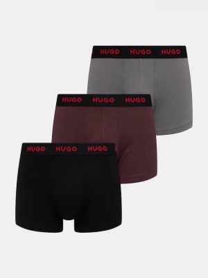 Obrázek produktu HUGO boxerky pánské bavlněné elastanem TRUNK TRIPLET PACK 3-pack černá