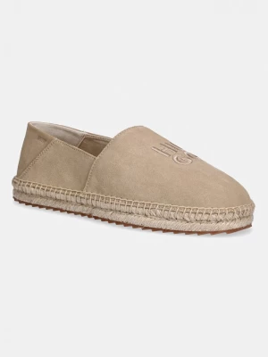 Obrázek produktu HUGO espadrily pánské semišové Sannes béžová