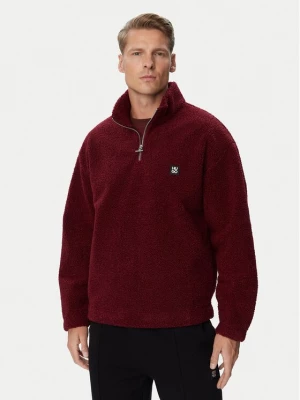 Obrázek produktu HUGO Fleecová mikina Derylong 50567951 Bordó Relaxed Fit