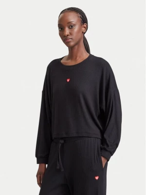 Obrázek produktu HUGO Halenka Heart 50566668 Černá Relaxed Fit