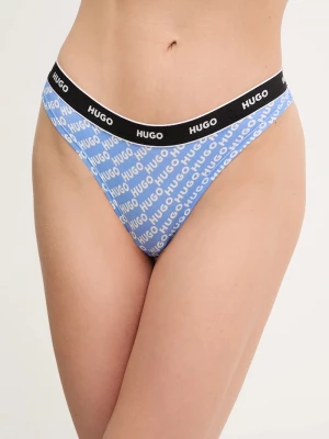 Obrázek produktu HUGO Kalhotky brazilky THONG STRIPE PYP modrá