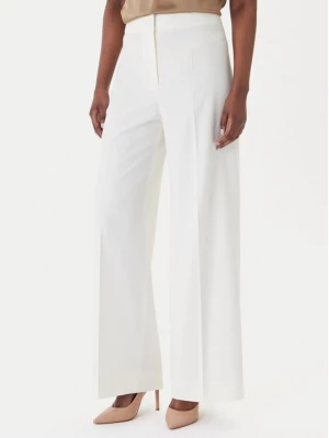 Obrázek produktu HUGO Kalhoty z materiálu Huzili 50558131 Écru Wide Leg Krémová