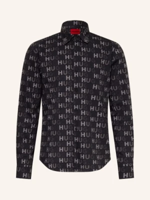 Obrázek produktu Hugo Košile Ermo Casual Slim Fit černá / světle šedá / tmavě šedá