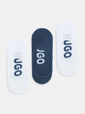 Obrázek produktu HUGO kotníkové ponožky pánské 3P SL LOGO CC 3-pack modrá
