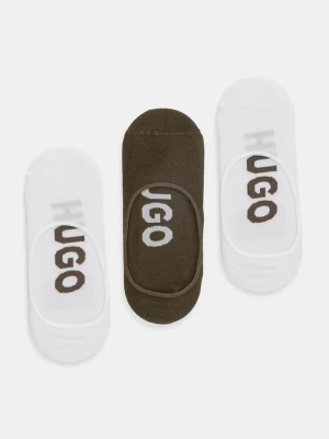 Obrázek produktu HUGO kotníkové ponožky pánské 3P SL LOGO CC 3-pack zelená