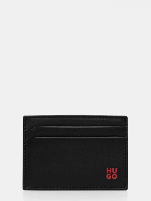 Obrázek produktu HUGO Kožené pouzdro na karty HUGO Tibby_N_S Cardcase černá