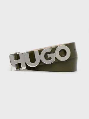 Obrázek produktu HUGO Kožený pásek HUGO zelená