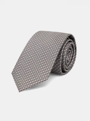 Obrázek produktu HUGO kravata pánská hedvábná 6 cm béžová