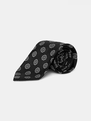 Obrázek produktu HUGO Kravata s hedvábím HUGO Tie cm 7.5 černá