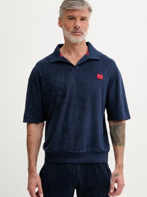 Obrázek produktu HUGO loungewear šortky pánské s bavlnou TERRANCE SHORTS námořnická modř