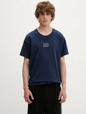 Obrázek produktu HUGO loungwear tričko pánské s bavlnou Laze T-Shirt námořnická modř