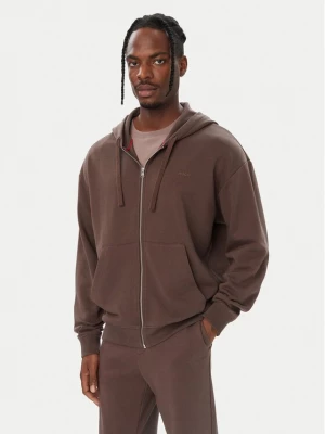 Obrázek produktu HUGO Mikina Dapozip 50548651 Tmavě hnědá Relaxed Fit