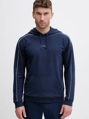 Obrázek produktu HUGO mikina s kapucí pánská bavlněná s elastanem PALO HOODIE námořnická modř