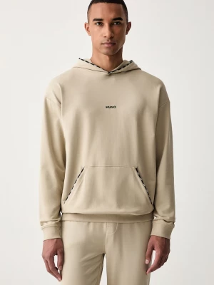 Obrázek produktu HUGO mikina s kapucí pánská s bavlnou NOAH HOODIE béžová