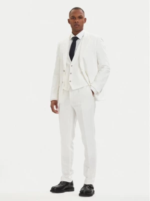 Obrázek produktu HUGO Oblek Henry 50559672 Krémová Slim Fit