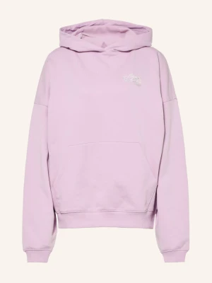 Obrázek produktu Hugo Oversized Mikina S Kapucí Dollege světle fialová / bílá
