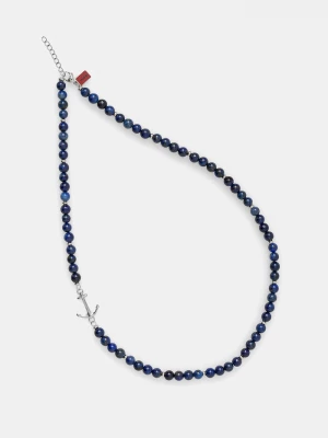 Obrázek produktu HUGO pánský řetízek s lapis lazuli E-BEADS5-NEC modrá