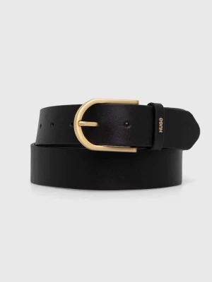 Obrázek produktu HUGO pásek dámský kožený Zoey Belt 3, 5cm černá