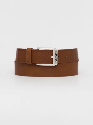Obrázek produktu HUGO pásek pánský kožený Gelio-C_Sz40 hnědá