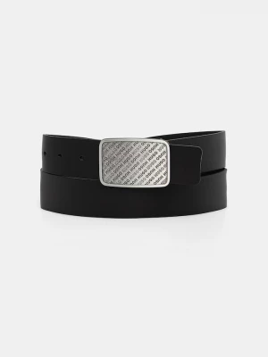 Obrázek produktu HUGO pásek pánský kožený Giacob_Sz40 černá
