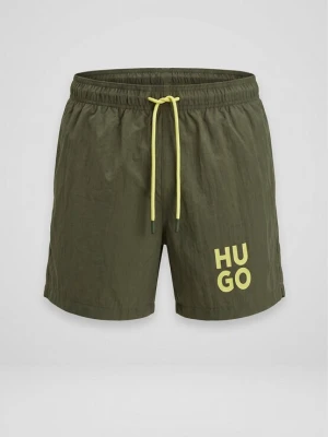 Obrázek produktu HUGO Plavecké šortky 'PAOLO' khaki / světle zelená