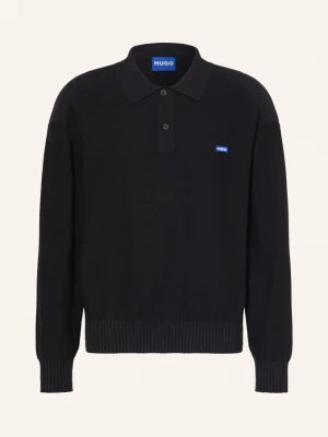 Obrázek produktu Hugo Pletená Polokošile San Petty Oversized Fit černá