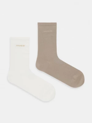 Obrázek produktu HUGO ponožky dámské 2P RS UNI LOGO CC W 2-pack béžová