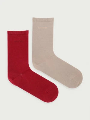 Obrázek produktu HUGO ponožky dámské 2P RS UNI LOGO CC W 2-pack červená