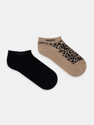 Obrázek produktu HUGO ponožky dámské s bavlnou 2P AS LEO LOGO CC W 2-pack béžová