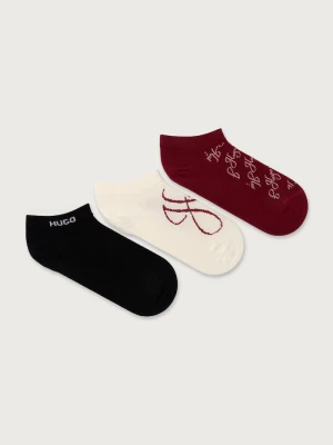 Obrázek produktu HUGO ponožky dámské s bavlnou 3P AS MONOGRAM CC W 3-pack