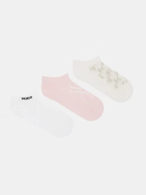 Obrázek produktu HUGO ponožky dámské s bavlnou 3P AS MONOGRAM CC W 3-pack béžová