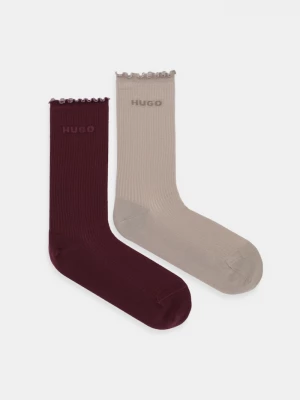 Obrázek produktu HUGO Ponožky HUGO 2-pack fialová