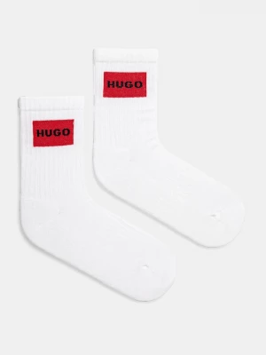 Obrázek produktu HUGO ponožky s bavlnou 2P QS RIB LABEL CC W 2-pack