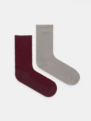 Obrázek produktu HUGO Ponožky HUGO 2P RS LEO LOGO CC W 2-pack fialová