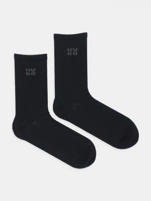 Obrázek produktu HUGO Ponožky HUGO 2P RS UNI LOGO CC W 2-pack černá