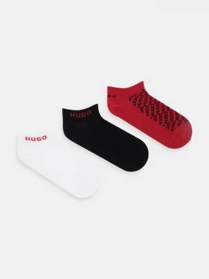 Obrázek produktu HUGO Ponožky HUGO 3P AS SLANTMONO CC W 3-pack červená