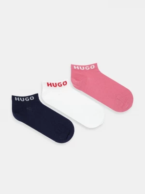 Obrázek produktu HUGO Ponožky HUGO 3P AS UNI CC W 3-pack růžová