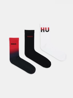 Obrázek produktu HUGO Ponožky HUGO 3P QS RIB RISING CC 3-pack černá