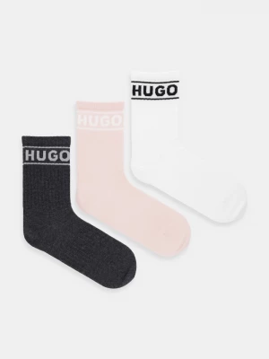 Obrázek produktu HUGO Ponožky HUGO 3P QSRIB SPORTY CC W 3-pack