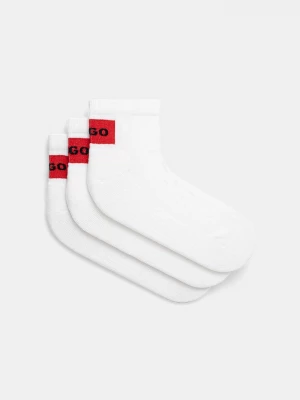 Obrázek produktu HUGO Ponožky HUGO 3P SH RIB LABEL CC 3-pack