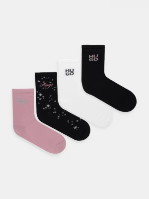 Obrázek produktu HUGO Ponožky HUGO 4P QS GIFT SET CC W 4-pack černá