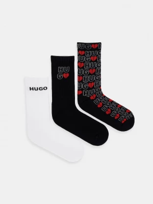 Obrázek produktu HUGO ponožky pánské 3P QS VALENTINE CC 3-pack černá