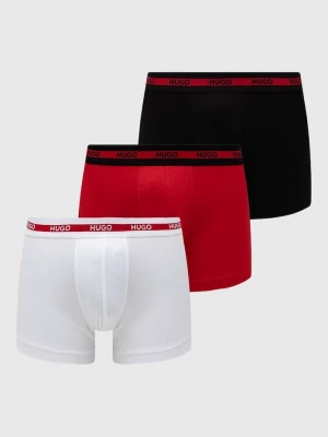 Obrázek produktu HUGO přiléhavé boxerky pánské bavlněné elastanem TRIPLET PLANET 3-pack červená