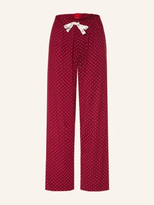 Obrázek produktu Hugo Pyžamové Kalhoty Casual tmavě červená / světle růžová