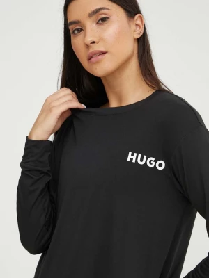 Obrázek produktu HUGO Pyžamové tričko s dlouhým rukávem HUGO černá