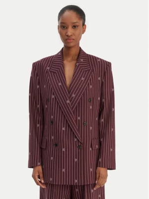 Obrázek produktu HUGO Sako Antegi 50554428 Bordó Relaxed Fit