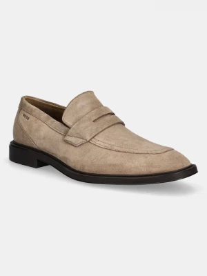 Obrázek produktu HUGO Semišové mokasíny HUGO Gryff béžová